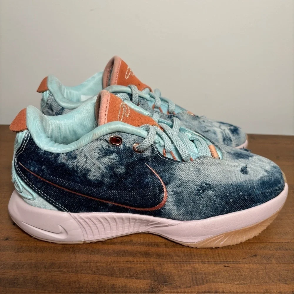Nike LeBron 21 XXI Low Basketball Shoes Sneakers HF5467-300 NEW 5.5 Men 7 Women - Picture 1 of 8